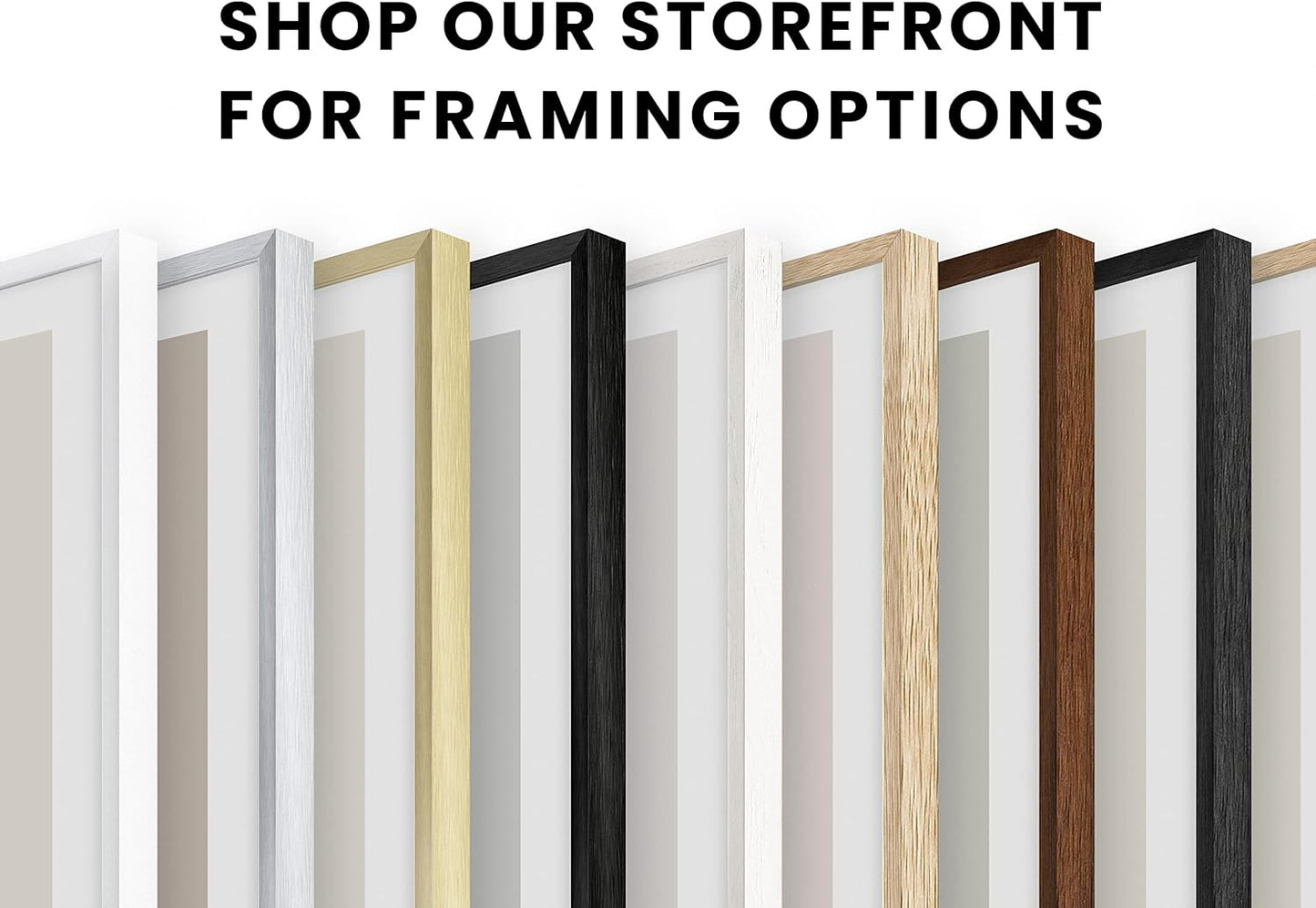 HAUS AND HUES 24x36 White Metal Picture Frames - Features Premium Aluminum, Vertical & Horizontal Hang, Shatterproof Plexiglass - Perfect for Home, Room, Office (24x36 in, White, Set of 6)