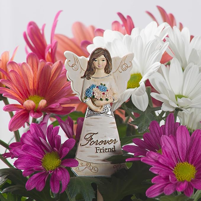 Pavilion Gift Company 82359 Forever Friend Angel Decorative Floral Pick