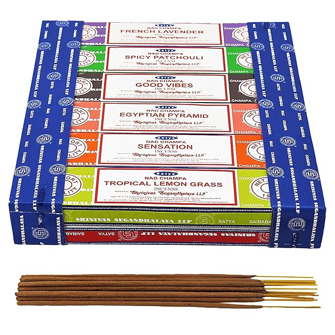 Satya 12 Pack Assorted Pack 15 Gram x 12 Packs 1ST