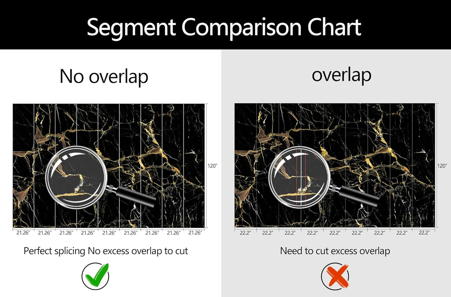 Black Golden Marble Wallpaper Abstract Stone Texture Wall Mural Living Room Bedroom Office (Not Peel and Stick)