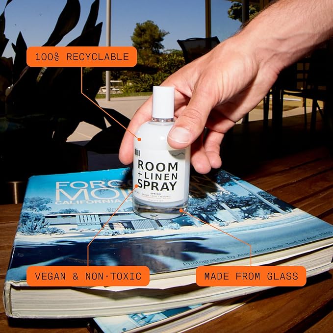 DedCool Room + Linen Spray | Xtra Milk | Natural Fabric & Linen Spray | Non-Toxic, Essential Oil Infused | Freshens Home, Bedding, Couch, Closet & Bath | 3.5 fl oz