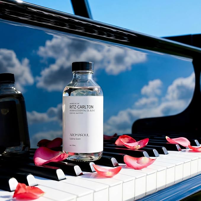 Hotel Diffuser Oil Inspired by Ritz-Carlton Scent - Premium Fragrance Oil No. SA61119323 for Ultrasonic and Waterless Diffuser - 120 mL, 4 fl oz