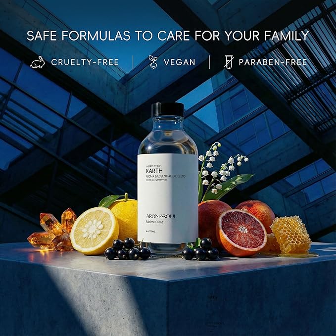 Hotel Diffuser Oil Inspired by Karth Scent - Premium Fragrance Oil for Ultrasonic and Waterless Diffuser - 120 mL, 4 fl oz