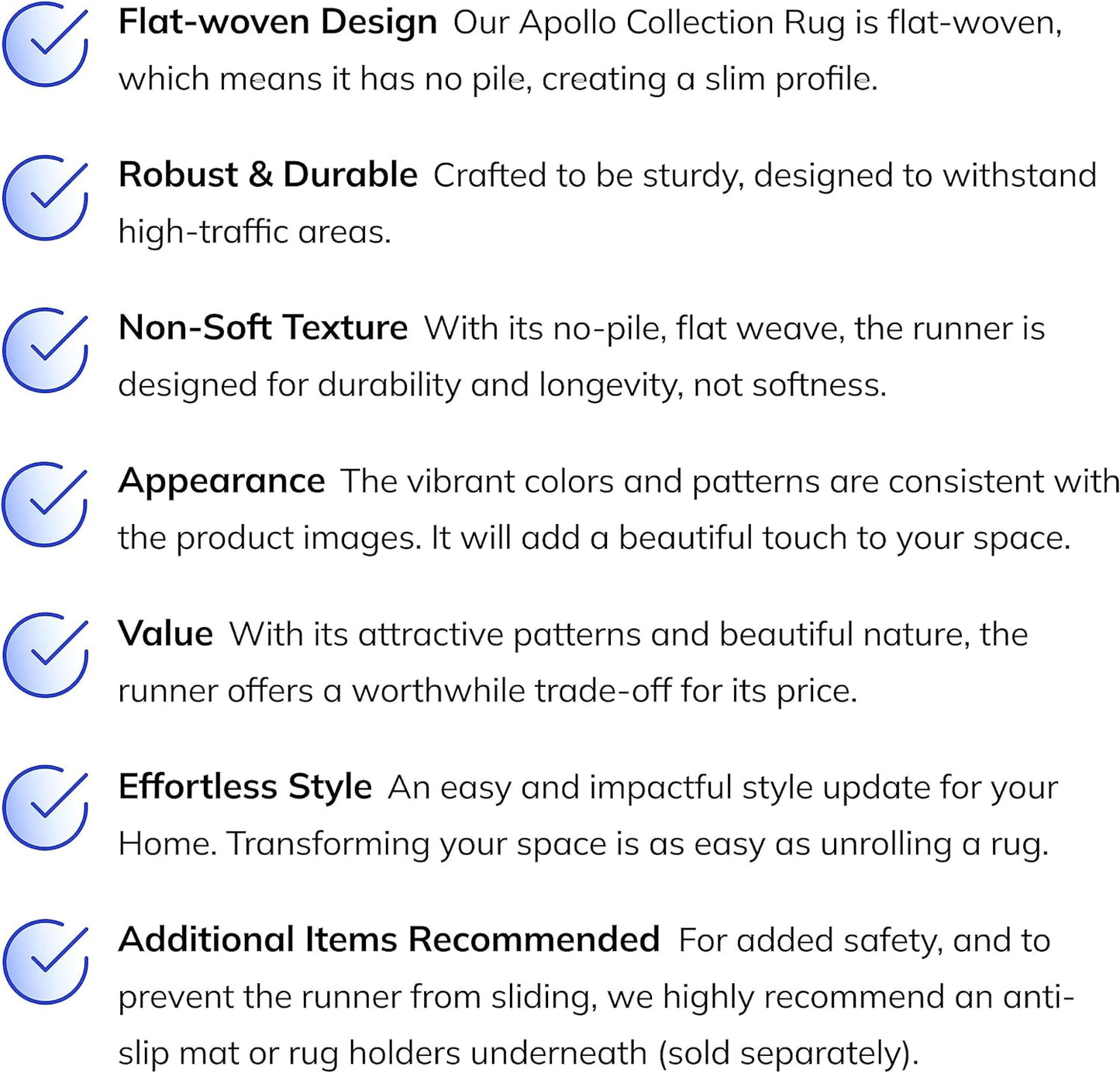 Well Woven Kids Rainbow Rug, 5' x 7', Multi Color