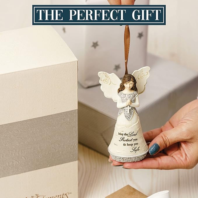Pavilion Gift Company - Lord Protect - 4.5" Angel Ornament