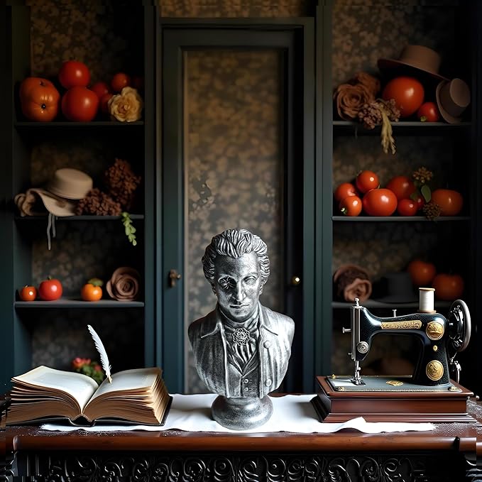 Halloween Character Decoration Sculpture, Vintage Simple Art,Decorations Applicable Home,Living Room,Bedroom,Office Desk Table Indoor,Halloween Party Decorations Statue