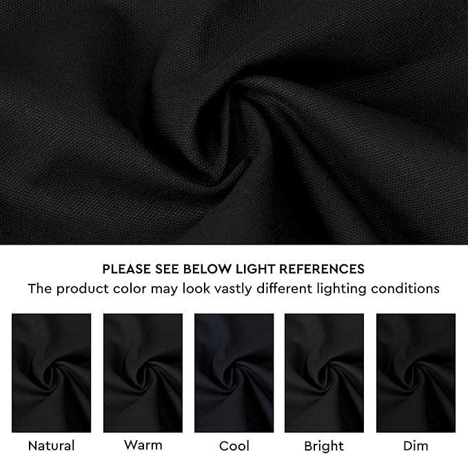 Encasa XO Throw Pillow Covers 22x22 in Set of 2 Jet Black | No Inserts | Cotton Pillow Covers for Living Room, Bed, Sofa, Couch | Decorative Cushion Covers with Improved Zipper