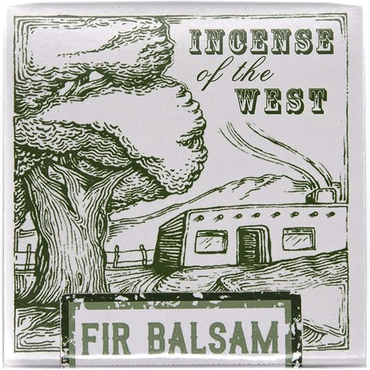 Incienso de Santa Fe - Fir Balsam Natural Wood Incense Bricks Without Holder, 40 Count - Made in the USA