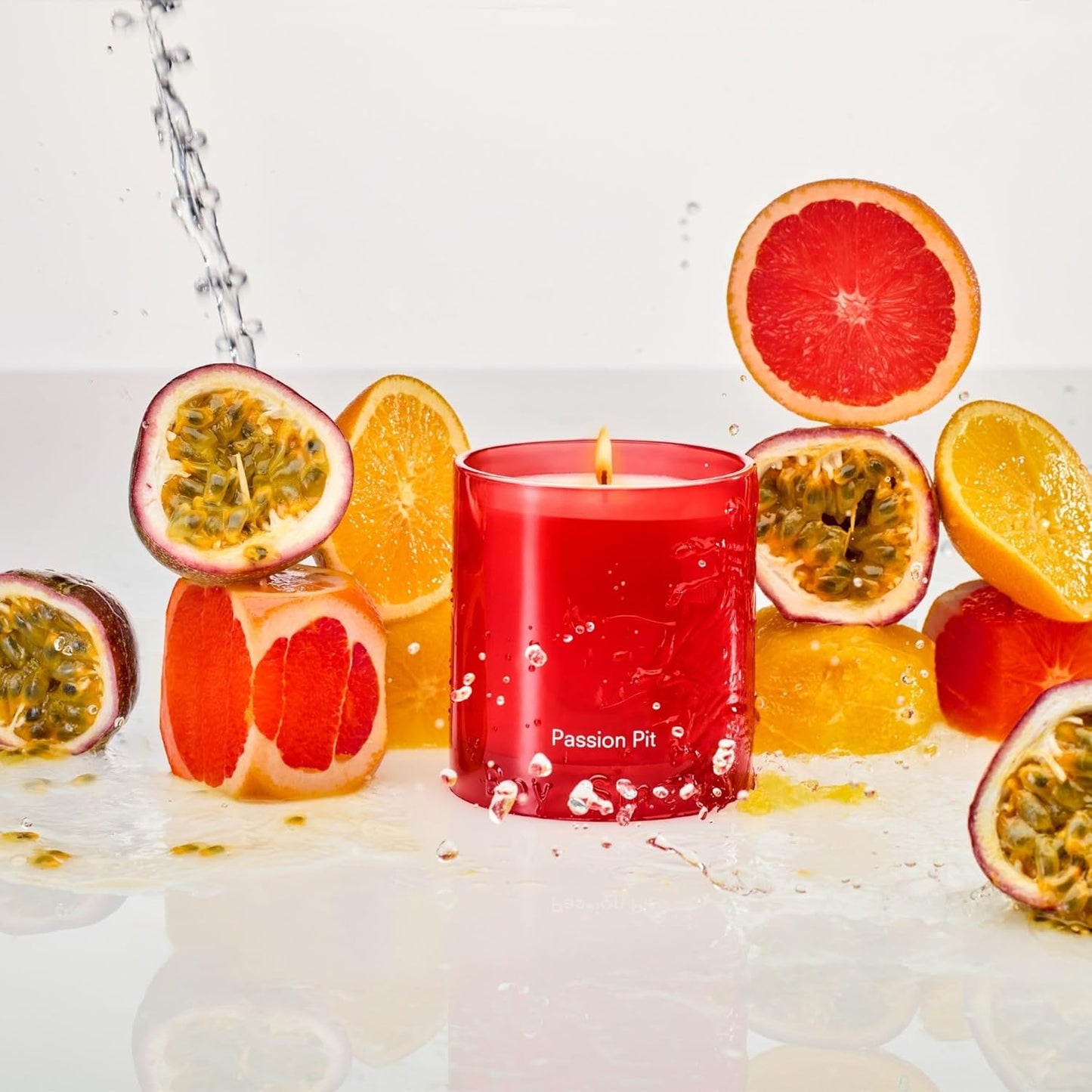 Boy Smells Passion Fruit Candle - 8.5 oz - Citrus Candle with Orange, Passion Fruit, and Blond Woods - Up to 50-Hour Burn - Cotton Wick