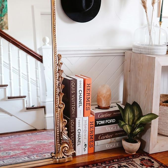 PROBENEX Suite Large | 7 PCS Faux Decorative Books for Home Decor | Not Real Books (Cardboard Boxes) | Coffee Table, Bookshelf & Shelf Styling Display Props for Living Room, Office