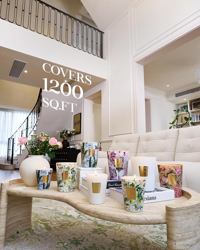 M&SENSE Tropical Spice Peach Soy Candle, 14.1oz, Summer Fruit Scent | 60H Slow Burn, Non-Toxic, Relaxation, Stress Relief, Fruity Home Fragrance Housewarming Gifts