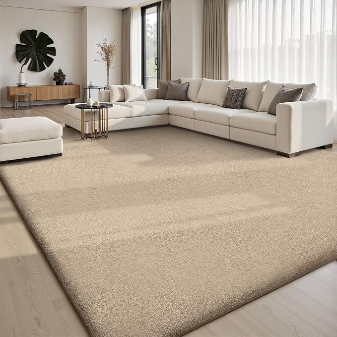 Sour Lemon 8x10 Area Rugs for Living Room, Soft Large Area Rug Fluffy Rugs for Bedroom，Machine Washable Area Rug Non Slip Carpet Rug for Living Room Playroom Kids Room Home Decor