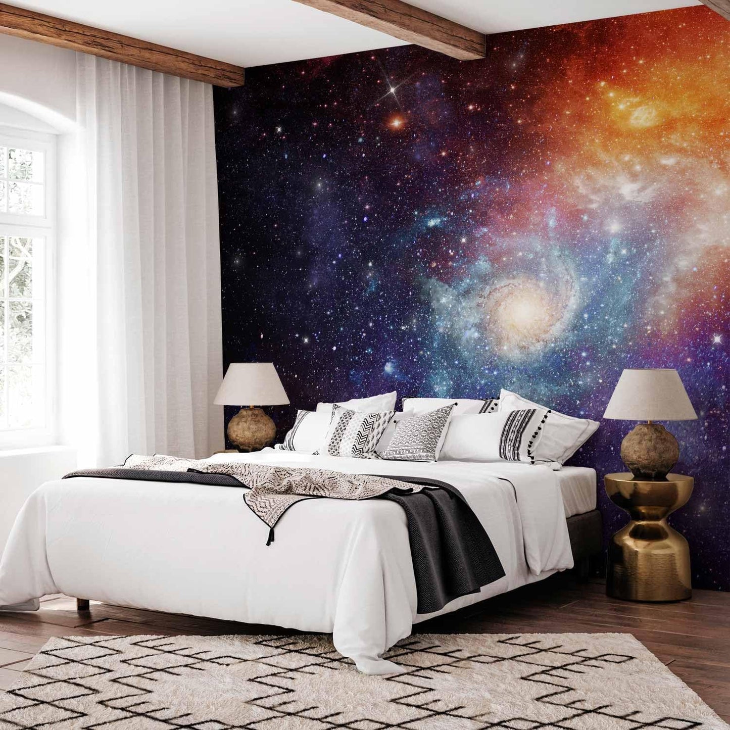 artgeist Wall Mural Cosmos Galaxy 157x110 in - XXL Non-Woven Wallpaper Fleece Wall Decor Photo Print Picture Image Design Home f-C-0101-a-a