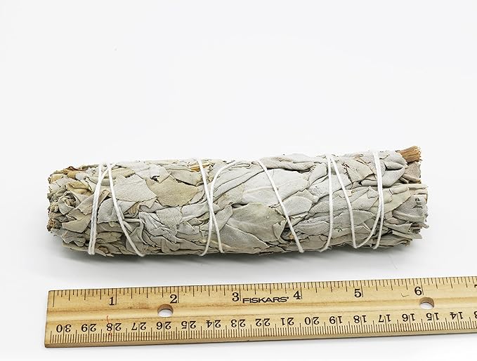 SOUL STICKS 6 Inch 3-Pack Organic California White Sage Smudge Sticks Bulk for Home Cleansing, Negative Energy Removal, Good Energy Meditation & Smudging Rituals | Pure Sage Bundles