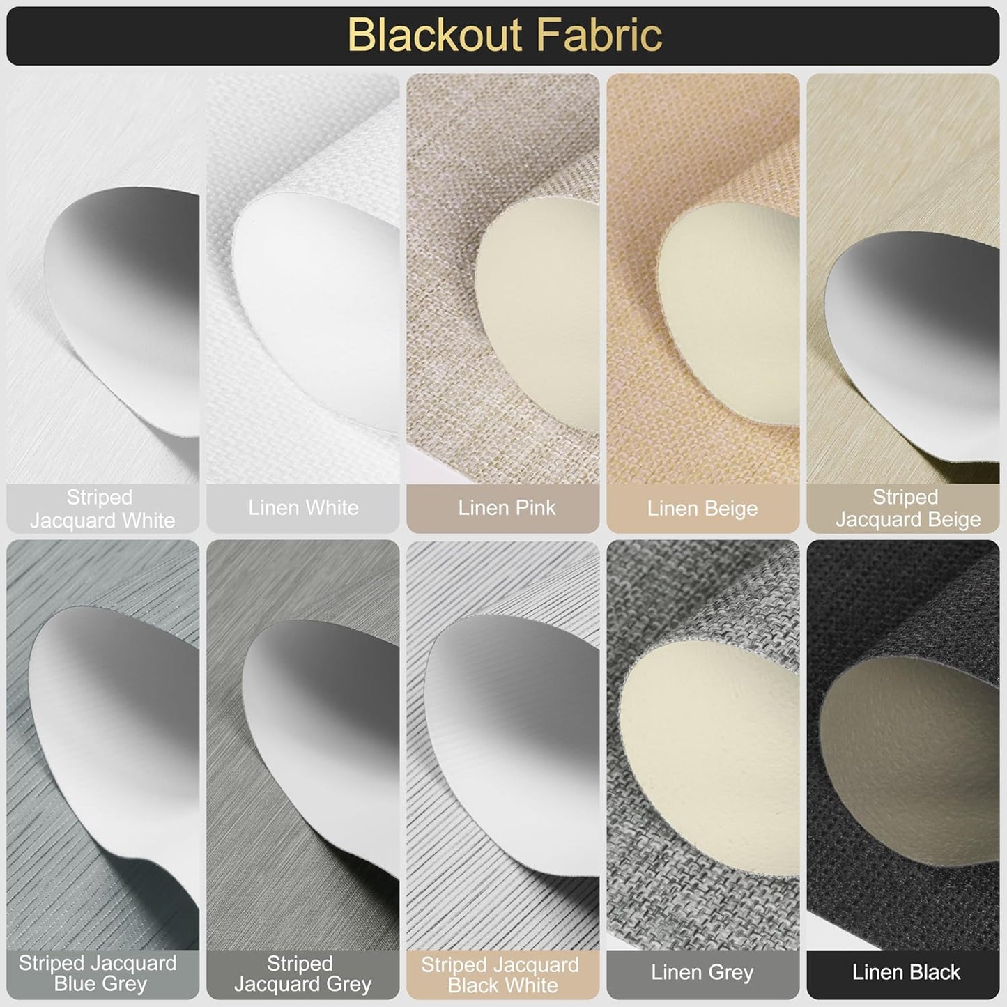 BERISSA Dual Roller Shades with Cassette Valance, Double Blackout and Light Filtering Day and Night Shades for Home Office Door, Custom Sizes and Fabric