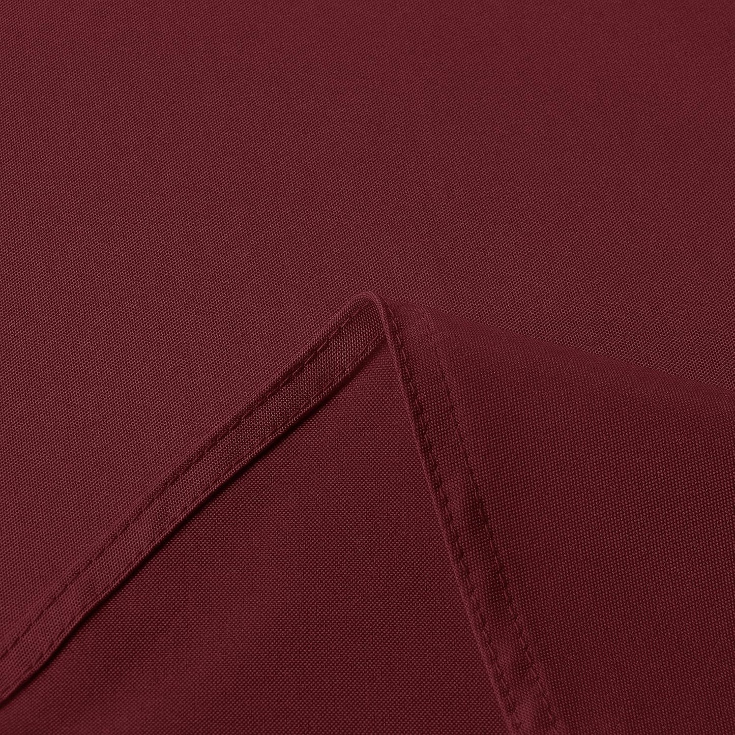 sancua Rectangle Tablecloth - 70 x 120 Inch - Stain and Wrinkle Resistant Washable Polyester Table Cloth, Decorative Fabric Table Cover for Dining Tables, Buffet Parties and Camping, Burgundy