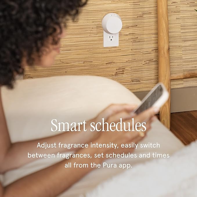 Pura & Tommy Bahama Home Scent Refill - Smart Home Air Diffuser - Premium Fragrance in Every Refill - Household Essential - Diffuser Fragrance - 2 Pack, Evergreen