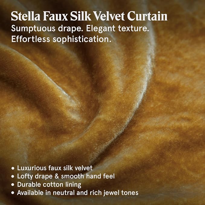 HiEnd Accents Stella Faux Silk Velvet 3 Piece Duvet Cover Set with 2 Pillow Shams, King, Saffron, Romantic Western Modern Traditional Style Luxury Bedding, 1 Comforter Cover and 2 Pillow Cases