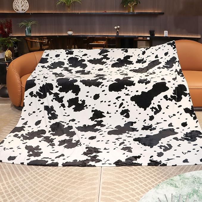 GEULAY Fleece Blanket King Size, Large Cozy Soft Warm Plush Bed Blankets for Women, Home Room Bedroom Decor, Gifts for Couples Women Men, 108x90 Inches