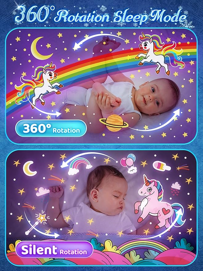 Frozen Toys, 15 Music+16 Films+315 Colors Night Light for Kids, 360°+Remote+Cordless Star Projector for Kids Night Light Projector, Princess Toys for Girls Room Decor, Princess Gifts Frozen Gifts