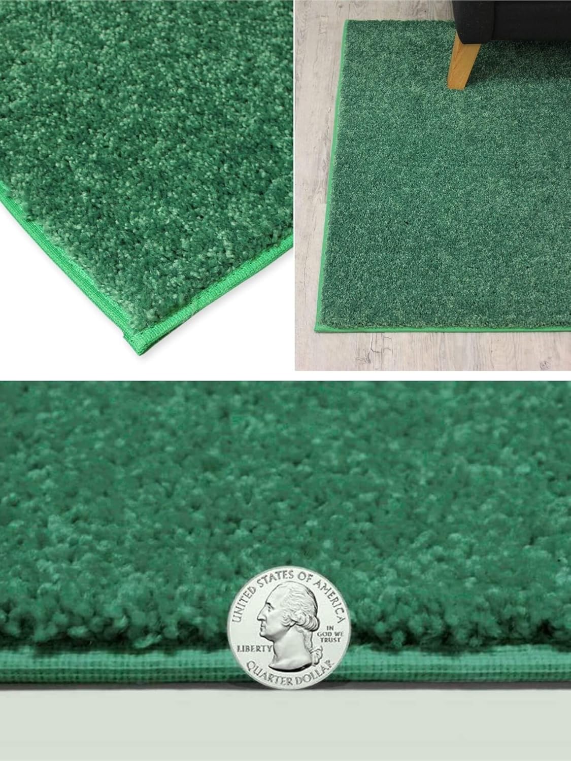 KOECKRITZ Soft and Colorful Kids Classroom Area Rugs (Passes Flammability Pill Test) Many Sizes and Bright Colors to Select from (11' x 11', Froggy)