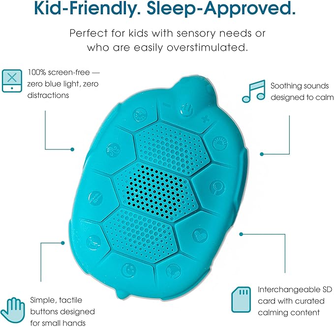 Zenimal Kids Sleep Aid - Screen-Free Sound Machine for Kids with Voice-Guided Audio Journeys, Calming Audio for Sleep, Peaceful Sleep Sounds to Build Healthy Independent Sleep Routines