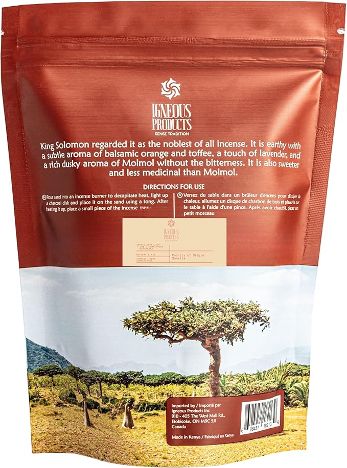 Myrrh Resin by Igneous Products (113.4 Grams / 4 oz) - 2025 Harvest | 100% Natural Myrrh Incense from Somalia