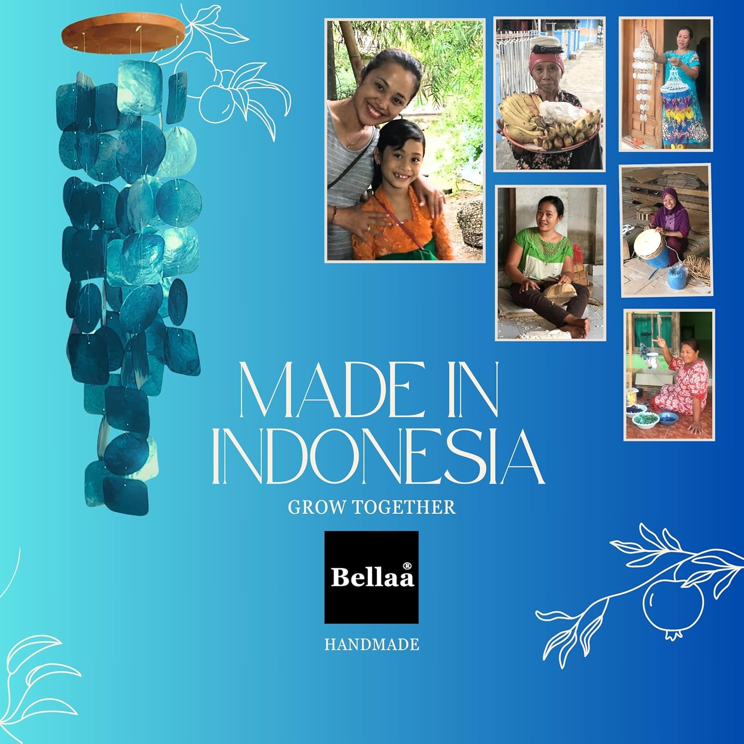 Bellaa Wind Chimes - Thumbnail 3