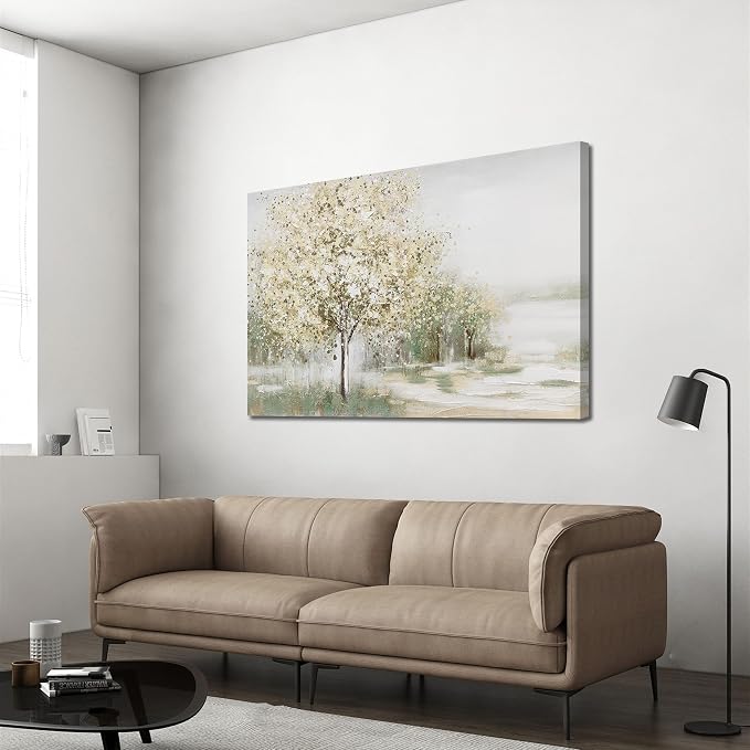 Canvas Wall Art Decor Wall Art Pictures for Living Room Canvas Art Wall Decor Artwork for Walls Natural Landscape Wall Art Decor Vintage Tree Wall Art Prints 24" X 36" for Bedroom Office Kitchen