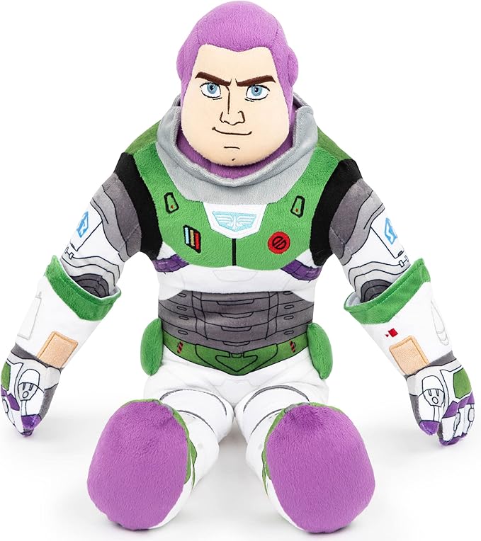 Disney Pixar Lightyear Buzz Lightyear Stuffed Pillow Buddy - Super Soft Polyester Microfiber, 22 inch (Official Disney Pixar Lightyear Product)