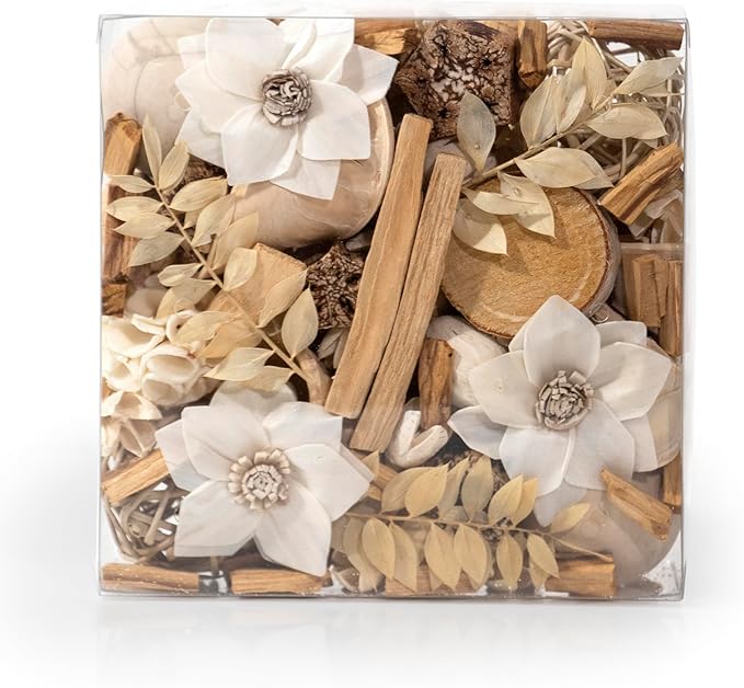 ANDALUCA Maison Box Fragrance Palo Santo Potpourri Decorative Vase & Bowl Filler Home Décor (Palo Santo)