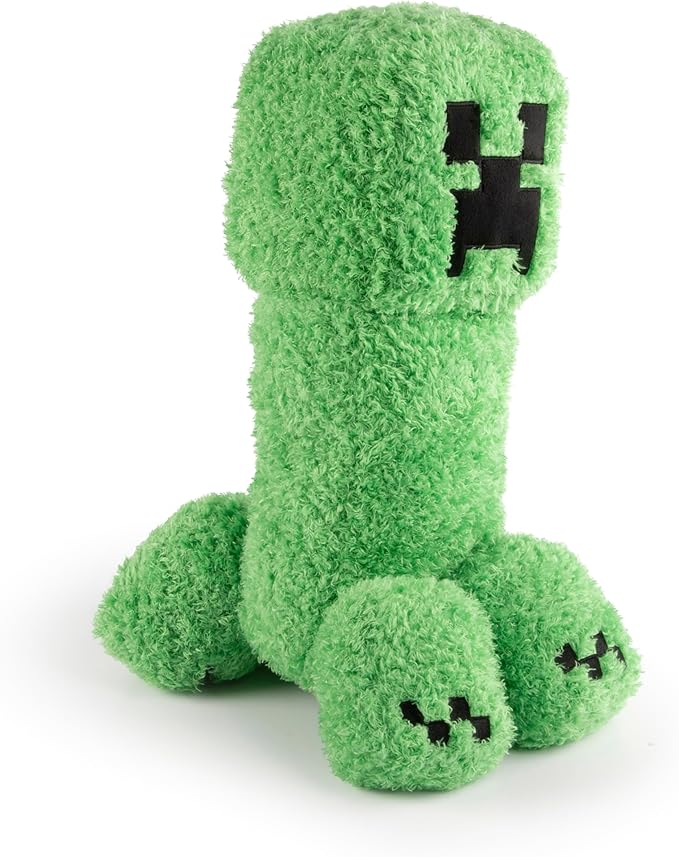 Jay Franco Minecraft Plush Pillow Buddy - Soft Plushie Stuffed Pillow, 19 Inches, Green - Creeper 03