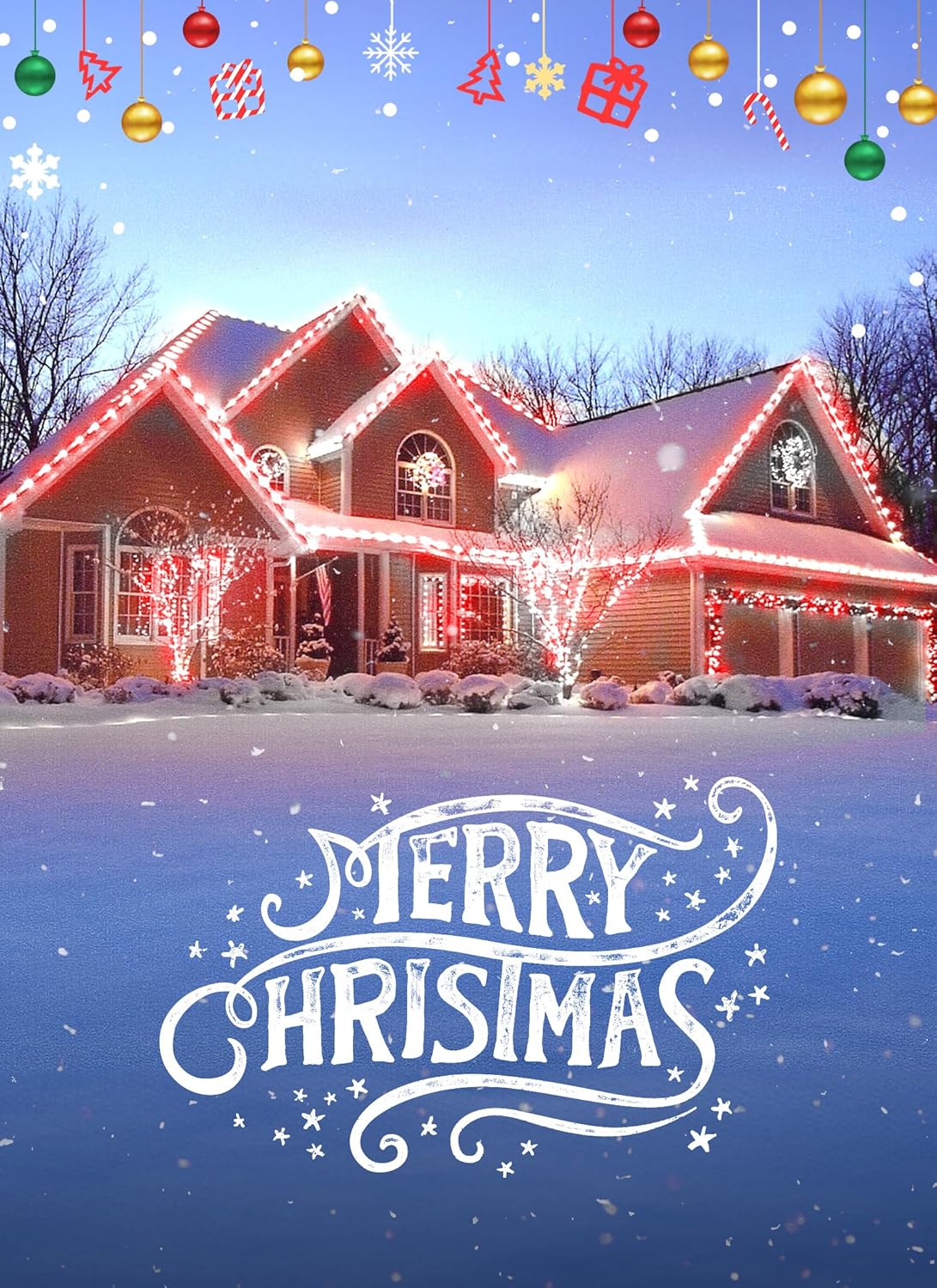 Minetom C9 Christmas String Lights, 100 Ft Red C9 Outdoor Christmas Lights with 100 Strawberry C9 Led Bulbs, Connectable UL Certified for Outdoor Indoor Roofline Holiday Backyard Xmas Decor