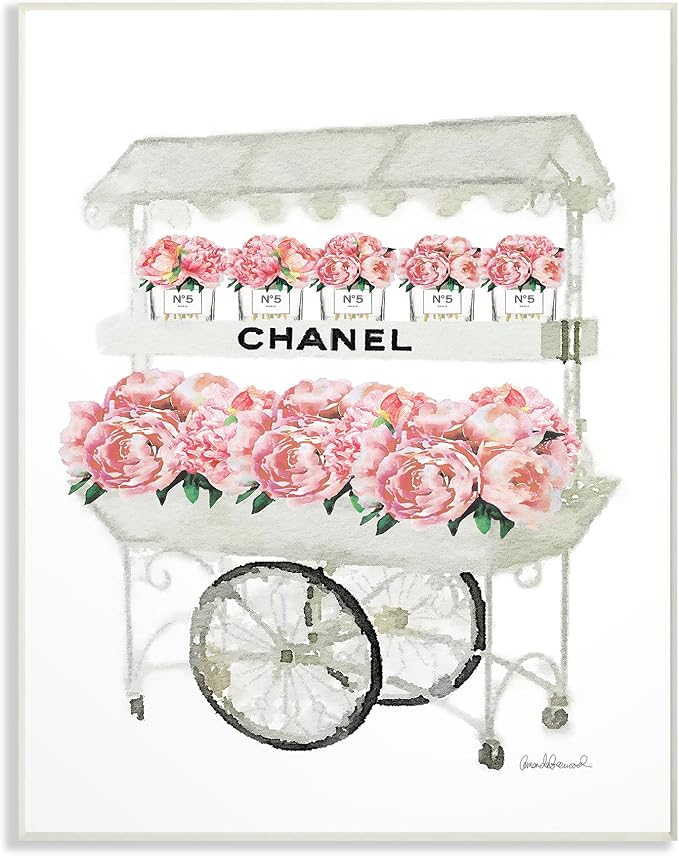 Stupell Industries Fashion Flower Stand Wall Plaque Art, Multicolor