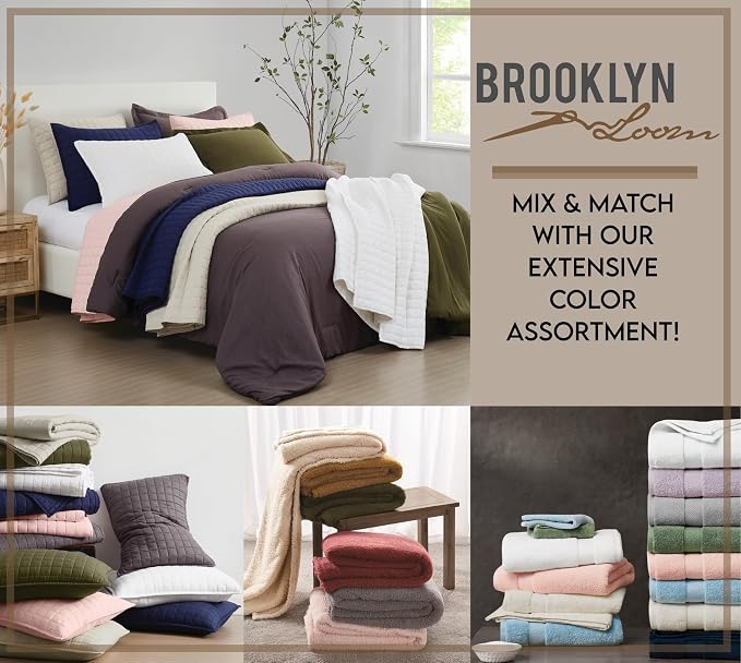 Brooklyn Loom Matte Cotton Velvet 14x20 Off-White Decorative Pillow