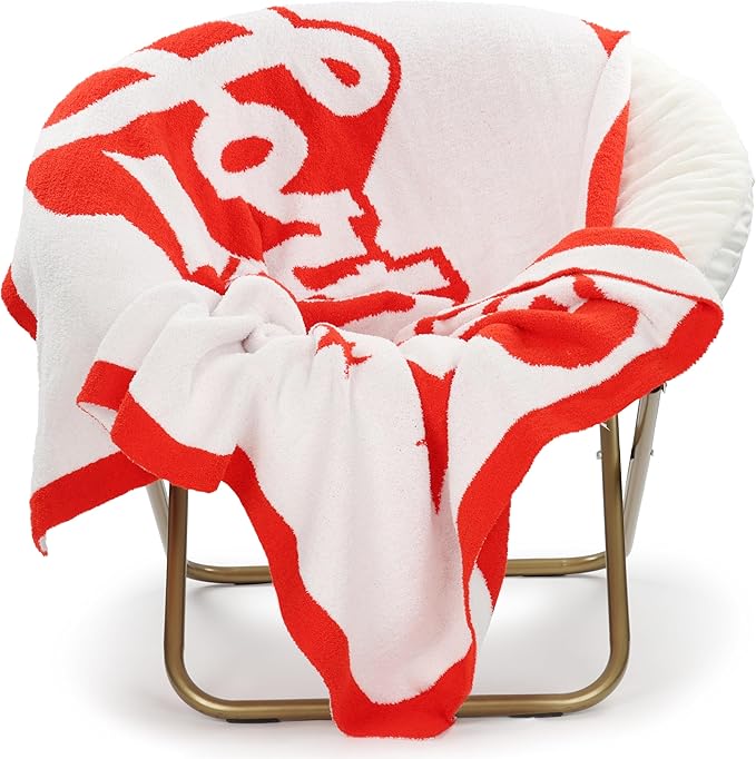 Jay Franco Kids Feather Knit Blanket – 50" x 60" Inch Soft & Cozy Plush Throw for Bedroom & Couch Décor, Official Licensed Product, White - Fortnite