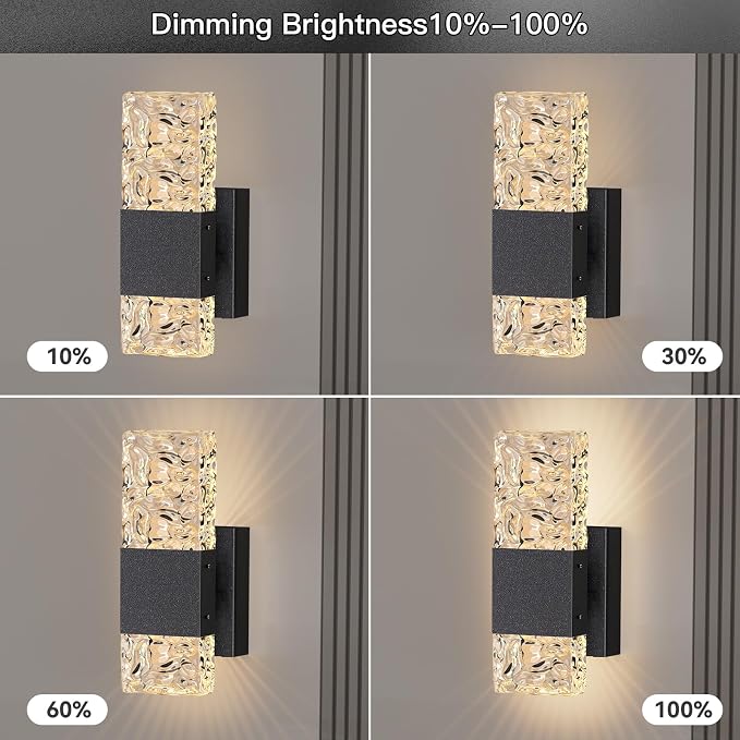 camuucci Battery Operated Wall Sconce Rechargeable Battery Powered 12000mAh Wall Light Indoor Not Hardwired Wall Lamp Fixtures for Bedroom Living Room 2Pack