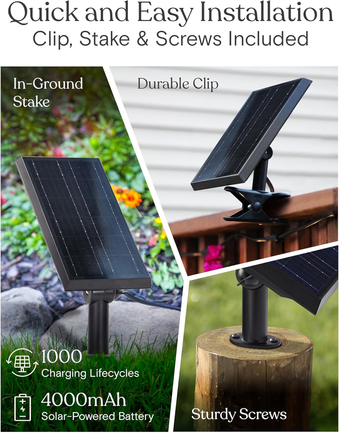 Brightech Ambience Pro Solar String Lights for Outside - Super Bright Remote Control Color Adjustable Outdoor String Light - Commercial Grade String, 15 Waterproof LED Bulbs for Patios, Camping - 48Ft