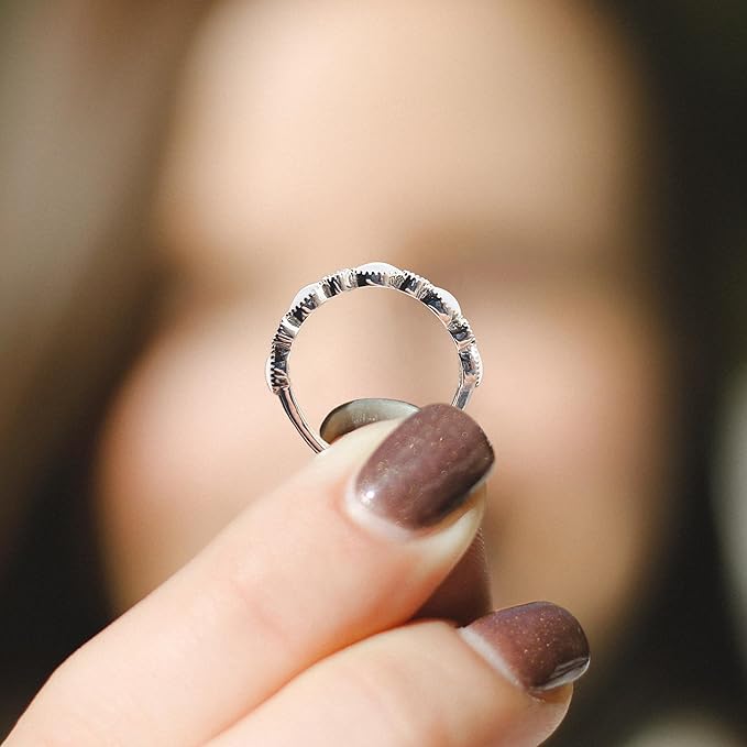 Milky Treasures Band Ring DIY Breastmilk Jewelry Making Kit | Adjustable Size 6 to 10 | Breastfeeding Keepsake | New Mom Gifts | Baby Shower Registry | 925 Sterling Silver [Full KIT] (Full Kit)