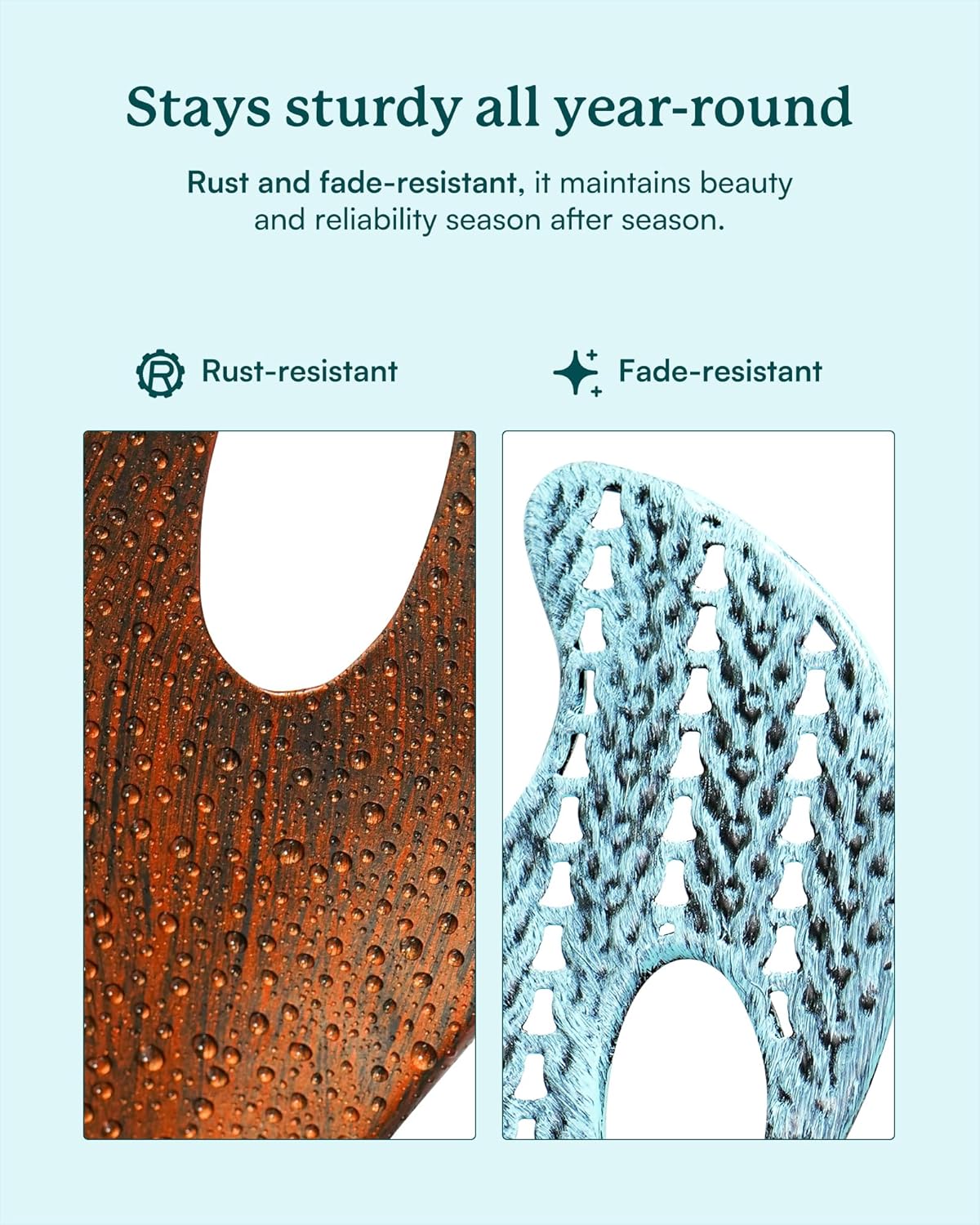 Wind Spinners Yard Garden - Large Wind Sculptures & Spinners with Stake, Kinetic Metal Windmill Spinner Decor for Garden Lover (22" W x 83“ H)