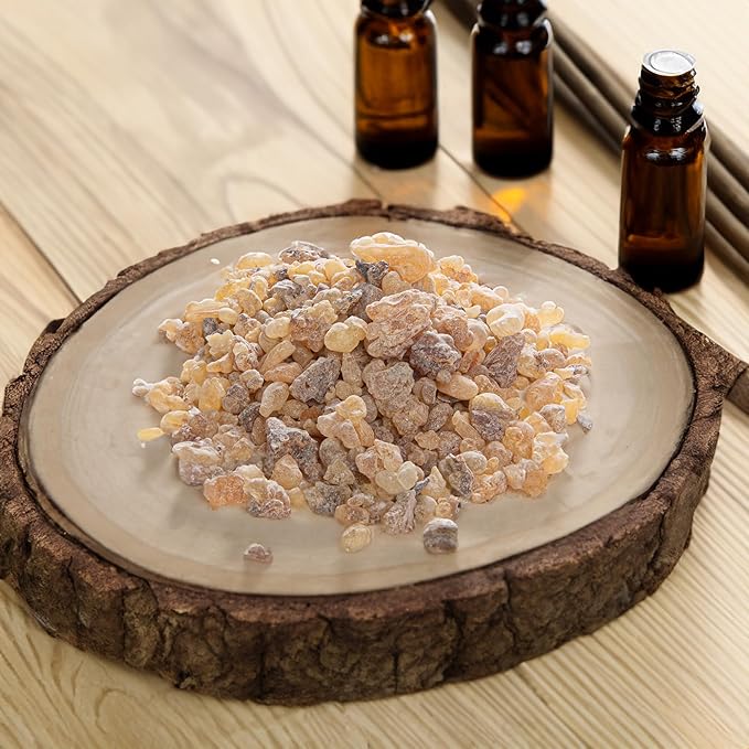 Frankincense Resin Tears (Olibanum) – Premium Grade Incense & Bakhoor for Home Fragrance, Yoga, Meditation & Essential Oil - 4 oz (113g)