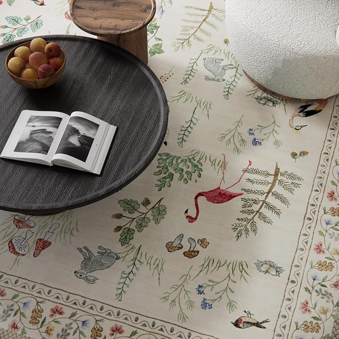 Machine Washable Throw Rugs for Entryway: Door Mat Indoor Entrance 2x3 Rug Small Area Rug Non-Slip Low Pile Kitchen Rugs for Entrance Front Door Indoor Entry Bedside Living Room