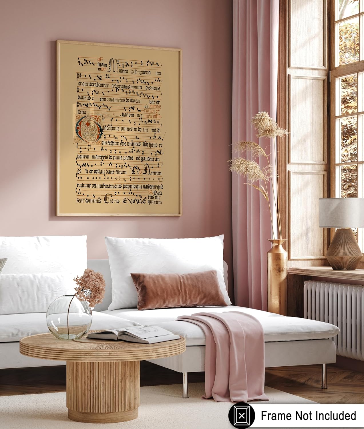 Poster Master Vintage Graduale Aboense Poster - Retro Gregorian Chant Manuscript Print - Hymnal Art - Gift for Men & Women - Great Wall Decor for Dorm, Living Room or Bedroom - 16x20 UNFRAMED Wall Art