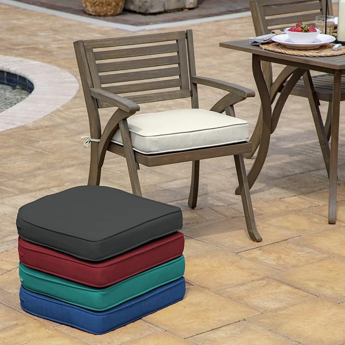 Arden Selections ProFoam Performance Outdoor Seat Cushion 19 x 20, Sand Cream