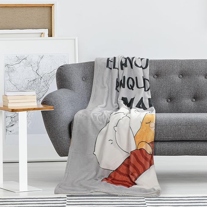 Mama Gifts Throw Blanket in Spanish, Funny Saying Cute Print Soft Cozy Grey Flannel Blanket 50x60, Gift for Mom, Home Decor for Bed Sofa