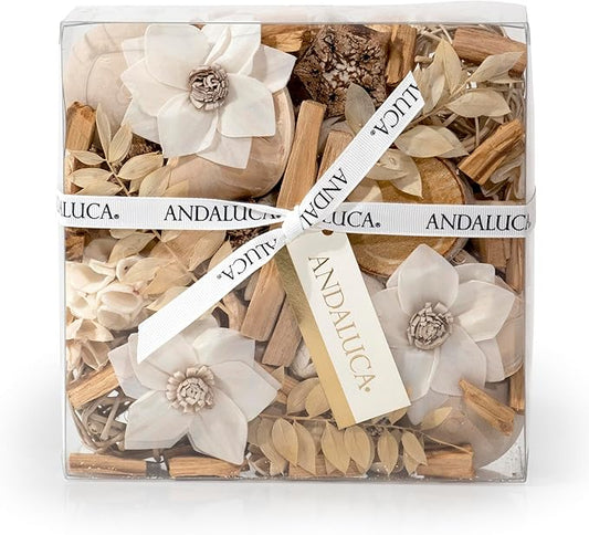 ANDALUCA Maison Box Fragrance Palo Santo Potpourri Decorative Vase & Bowl Filler Home Décor (Palo Santo)