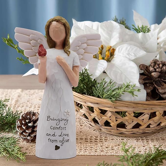 Cardinal Gifts for Women, Cardinal Decor, Sympathy Gifts for Loss of Loved One, Grief Gift for Women, Sculpted Hand-Painted Figurine