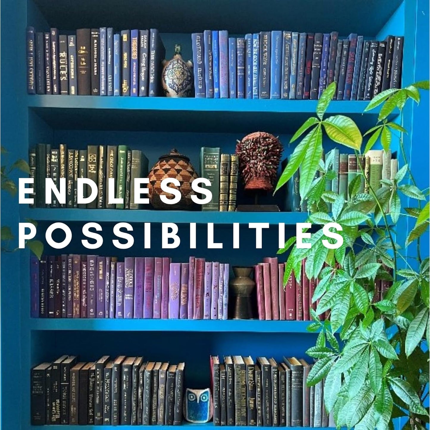 Curated Decorative Books Hardcover Décor Books For Home Décor, Choose Color, Interior Design, Office, Wedding Display, Instant Library, or Staging (Three Feet, Purple)