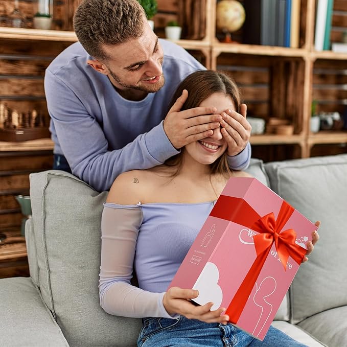 Flytime Love Couple Statue-8 Inch, Suitable for Home Modern Art Decor Sculpture Placed in TV Stand, Living Room, Bookshelf, Bedroom for Valentine's Day, Wedding, Anniversary (Black)