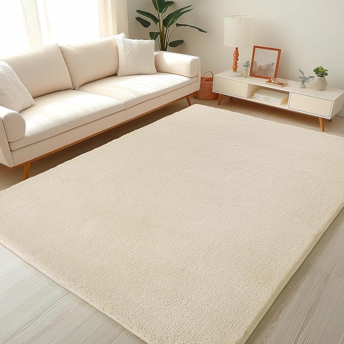 Sour Lemon 5x7 Area Rugs for Living Room, Soft Large Area Rug Fluffy Rugs for Bedroom，Machine Washable Area Rug Non Slip Carpet Rug for Living Room Playroom Kids Room Home Decor